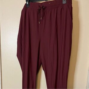 Old Navy Burgundy Track Pants